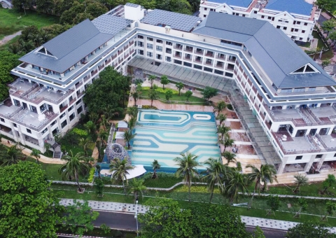 Ngói màu cao cấp Secoin tại Resort Côn Đảo